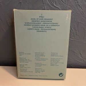 PartyLite Angel of Hope Ornament in Cream